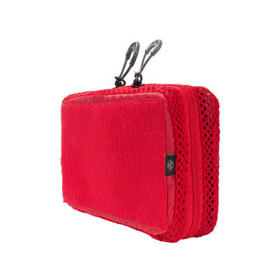 Bolso tela e Velcro EMT 1515 - Vermelho