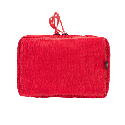 Bolso tela e Velcro EMT 1812 - Vermelho