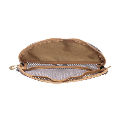 Bolso tela e Velcro EMT Oval - Cinza