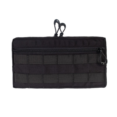 Bolso Modular  Horizontal 2 zip - Preto