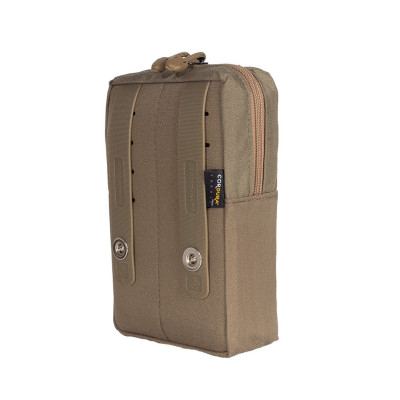 Bolso Modular Vertical 2 zip Laser Cut - Coyote