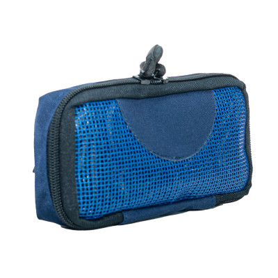 Bolso Organizador 01 Em Tela - Azul