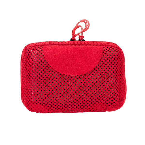 Bolso tela e Velcro EMT 1812 - Vermelho