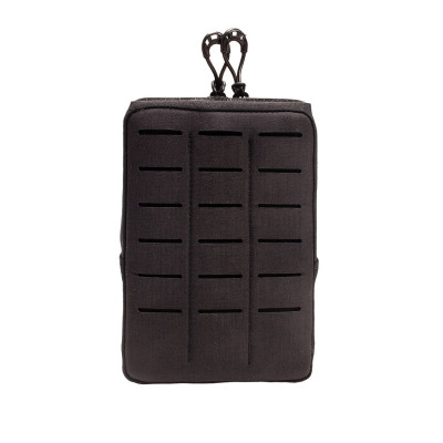 Bolso Modular  Vertical  EDC com Velcro Frontal - Preto