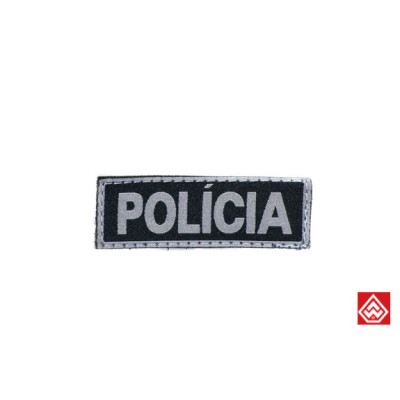 PATCH POLICIA PEQUENO -  PRETO