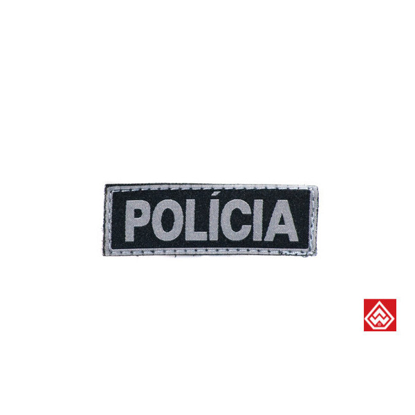 PATCH POLICIA PEQUENO -  PRETO