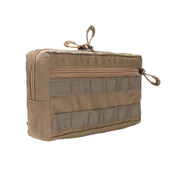 Bolso Modular  Horizontal 2 zip - Coyote